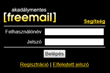 Levelezés freemail hu bejelentkezés Freemail gépház