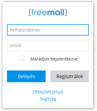 Freemail fiók létrehozása