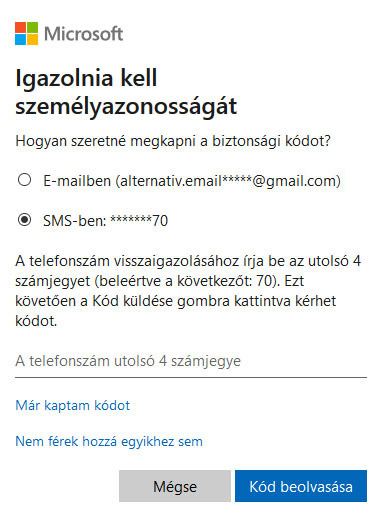 Hotmail regisztráció